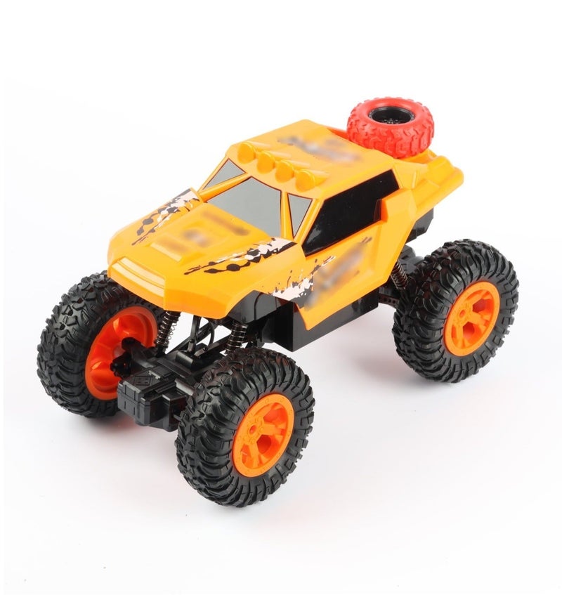 O2. 1:20 Scale Battery-Powered Remote Control Off-Road Climbing Car with Rubber Tires and Shock Absorption Suspension – R/C Forward & Backward All-Terrain Vehicle Toy for Kids Age 3+ - Image 2