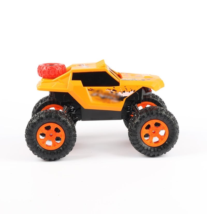 O2. 1:20 Scale Battery-Powered Remote Control Off-Road Climbing Car with Rubber Tires and Shock Absorption Suspension – R/C Forward & Backward All-Terrain Vehicle Toy for Kids Age 3+ - Image 3