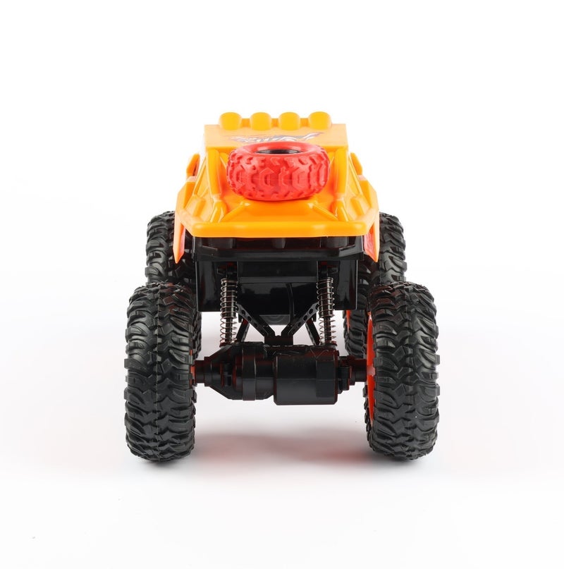 O2. 1:20 Scale Battery-Powered Remote Control Off-Road Climbing Car with Rubber Tires and Shock Absorption Suspension – R/C Forward & Backward All-Terrain Vehicle Toy for Kids Age 3+ - Image 5