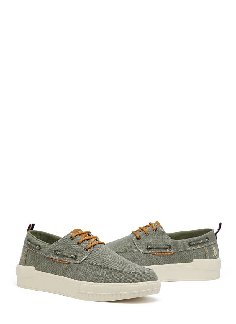 U.S. Polo Assn. Men's Khaki Low-Top Sneakers - Lightweight Slip-On Design with Iconic Branding for a Clean Look  - Image 5