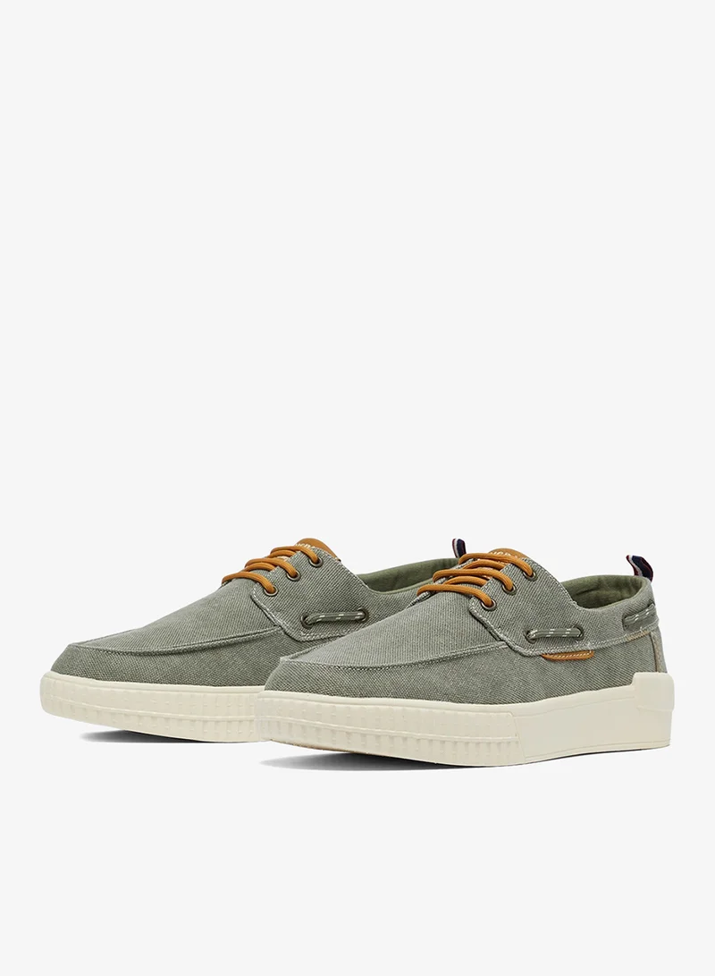 U.S. Polo Assn. Men's Khaki Low-Top Sneakers - Lightweight Shoes Slip-On Design with Iconic Branding for a Clean Look Shoes