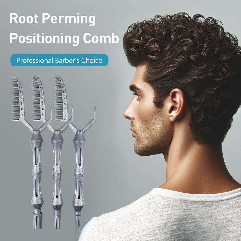 Kootinn 3-Pack Multifunctional Hair Styling Combs for Perm, Dyeing, and Positioning, Practical ABS Rat Tail Combs for Women and Girls - Image 2