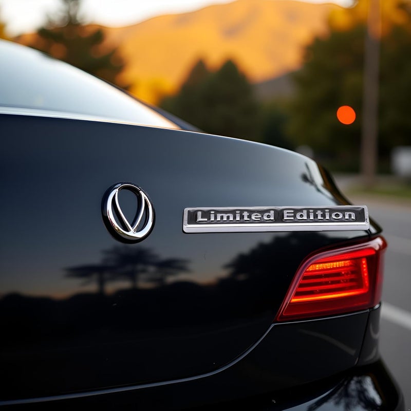 GANPUB Black Bayetss Limited Edition Logo Metal Emblem Badge Decal Sticker Metal Bumper Stickers, Decals and Magnets Car Rear Trunk Sticker Limited Badge,Emblems - Image 3