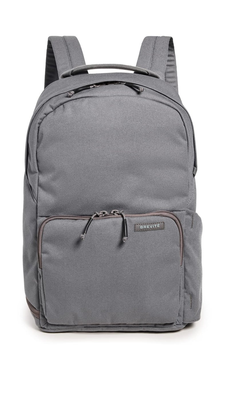 BREVITE Men's The Backpack, Charcoal Grey, One Size - Image 1