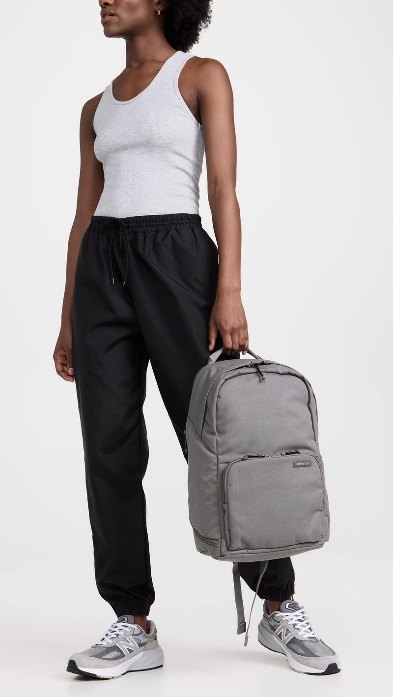 BREVITE Men's The Backpack, Charcoal Grey, One Size - Image 3