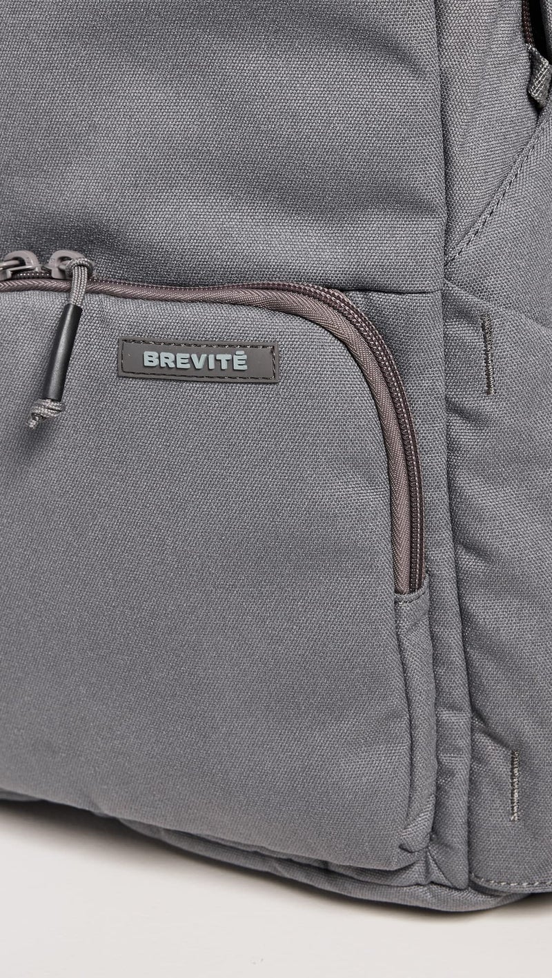 BREVITE Men's The Backpack, Charcoal Grey, One Size - Image 4