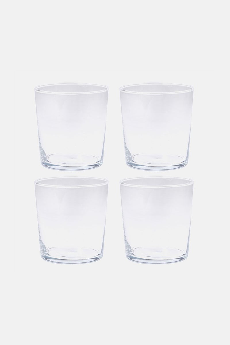 4 Pieces Cellar Glasses 12 oz, Transaprent