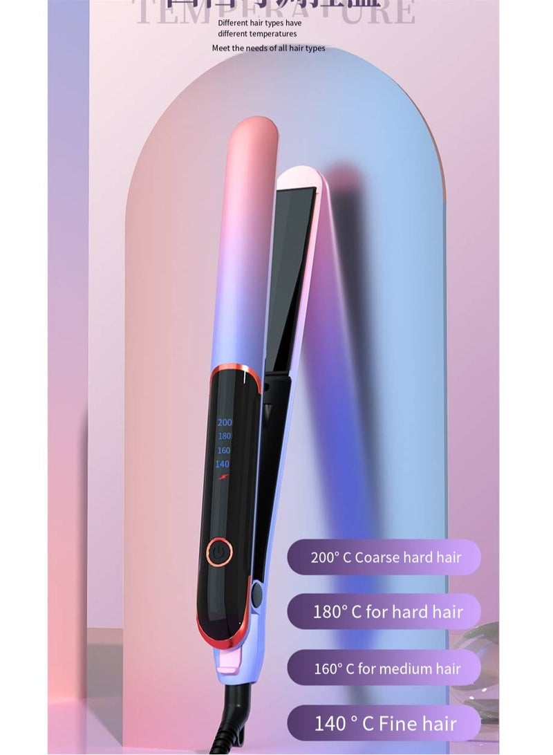 general 2-in-1 Ionic Hair Straightener & Curling Iron – Dual Styling with Ceramic Plates - Image 2