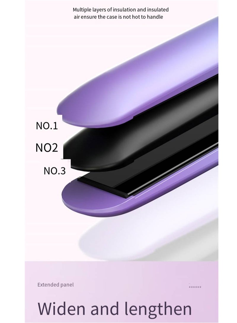 general 2-in-1 Ionic Hair Straightener & Curling Iron – Dual Styling with Ceramic Plates - Image 4