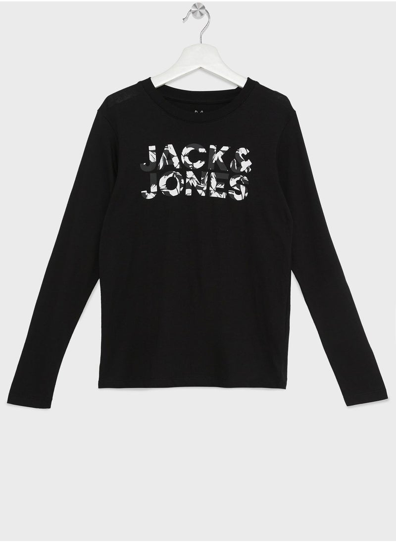 Jack & Jones Junior - Youth Logo T-Shirt - Image 1