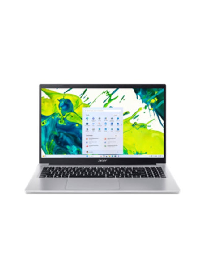 أيسر أسباير لايت (النسخة المطورة) لابتوب بشاشة 15.6 بوصة بدقة كاملة HD (1920x1080)، معالج كور 3-355/8GB رام DDR5/512GB SSD/ويندوز 11 - Image 1