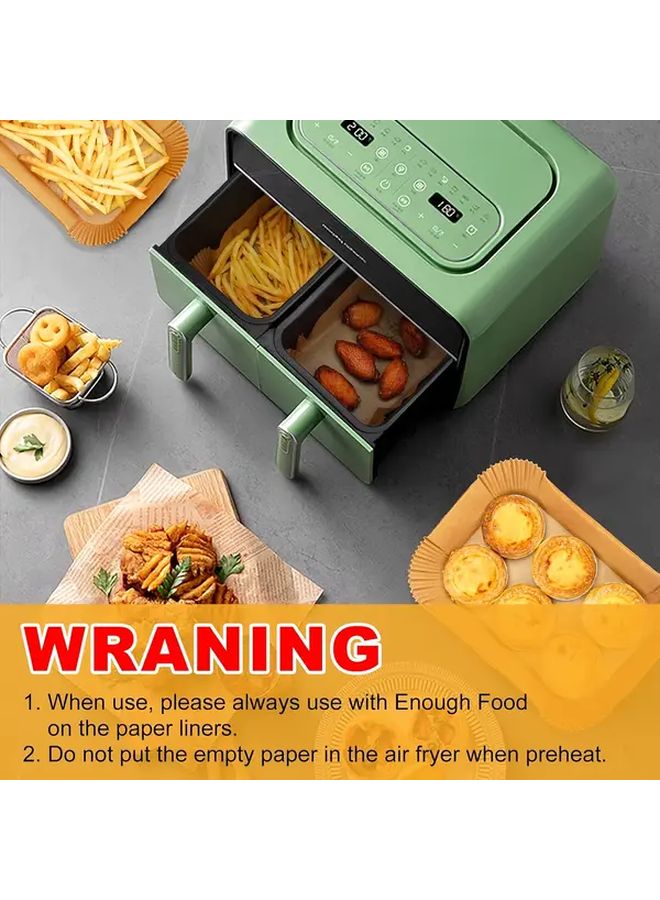 Kraft Paper Air Fryer Baking Sheets Non Stick Parchment Paper For Oven - Image 4