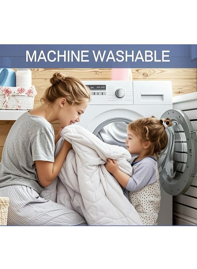 Dream duvet comforter,ALL season,white,king size 240*220cm，select size - Image 4