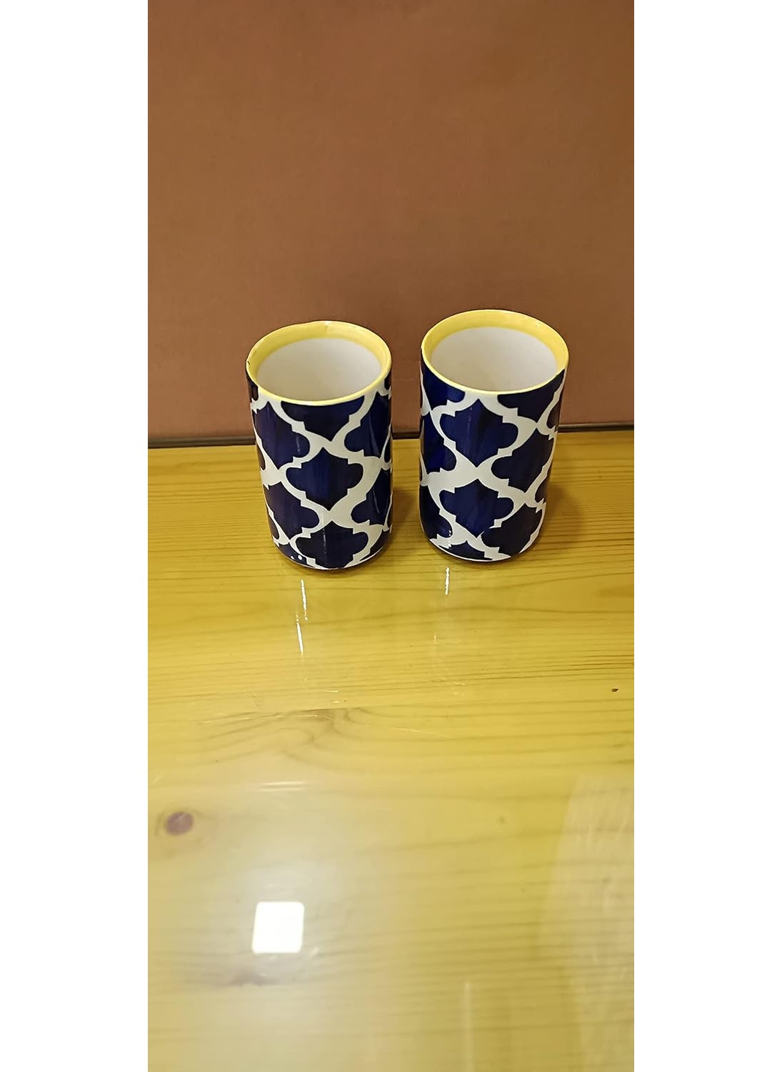 Caffeine Caffeine Ceramic Handmade Blue Umrao Combo Dinner Set (10 pcs.)  - Image 5