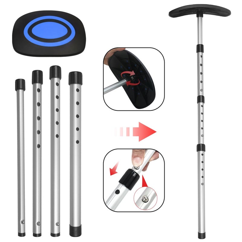 LOVACE Golf Travel Bag Support System, Golf Club Travel Protection Kit (Blue) - Image 4