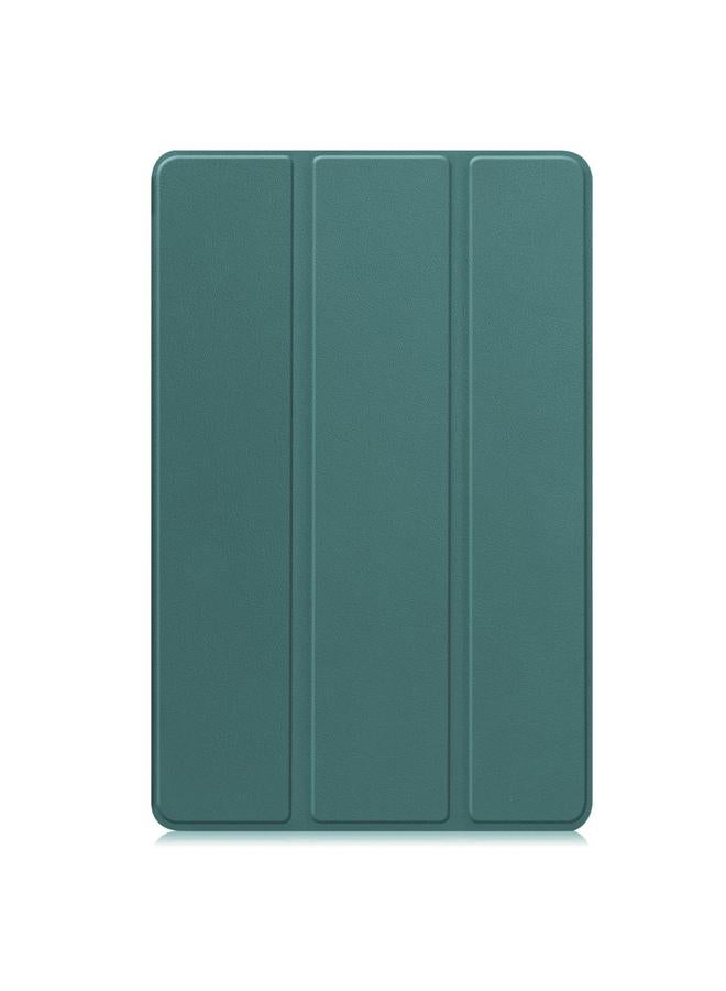 اس-توب جراب لجهاز Lenovo Idea Tab Pro Custer Texture 3-fold Leather Smart Tablet - Image 2
