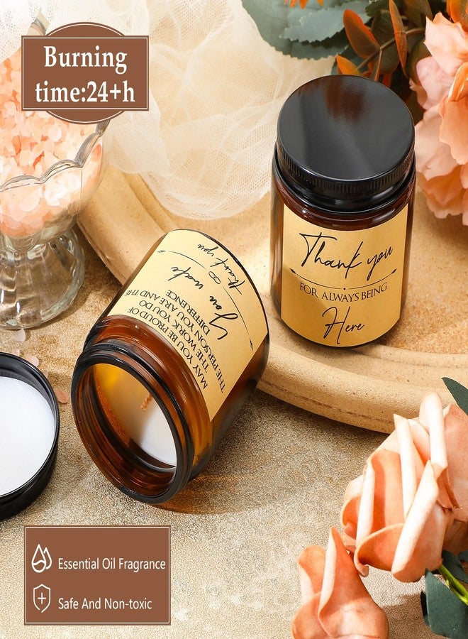ميتلي مجموعة شموع معطرة من إم تي لي، 18 قطعة، هدايا شكر للنساء، هدايا تقدير للموظفين، هدايا ملهمة للمعلمين والممرضين والرجال والنساء وزملاء العمل، هدايا التخرج وعيد الأم وأعياد ميلاد الأصدقاء (أنيقة). - Image 2