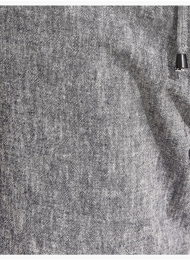 KOTON - Striped Chino Shorts - Image 1