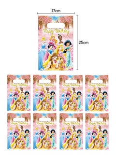 Party 20 PCS Disney Princess Birthday Party Supplies, Cartoon Candy Bag, Tote Bag, Kids Gift Bag, Adult Birthday Party Decorations  - Image 2
