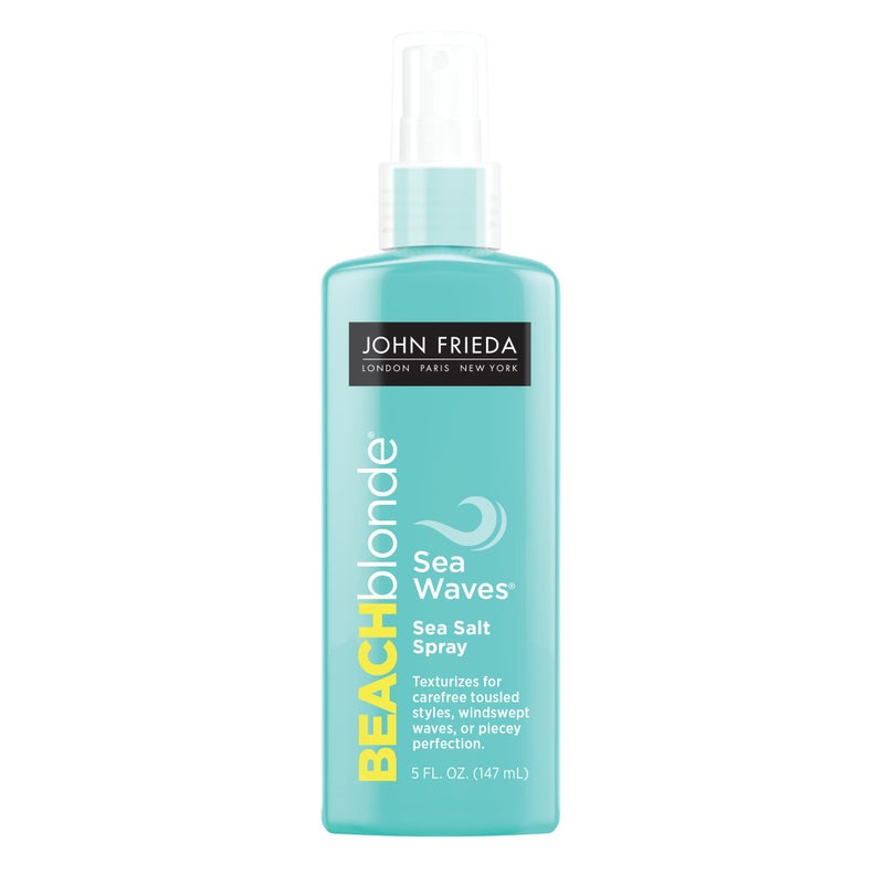 John Frieda بخاخ تكثيف أمواج البحر من جون فريدا للشعر الأشقر الشاطئي مع ملح طبيعي لحجم مموج ومجعد - 5 أونصات - Image 1
