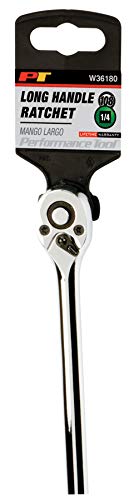 Performance Tool W36180 1/4-Inch Drive Long Handle Ratchet, 1-Pack - Image 4