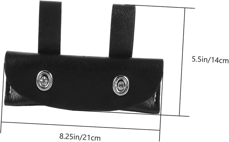 غطاء الفأس الجلدي تصميم محمول متين ووقائي للأدوات لأنشطة التخييم في الهواء الطلق - Image 3