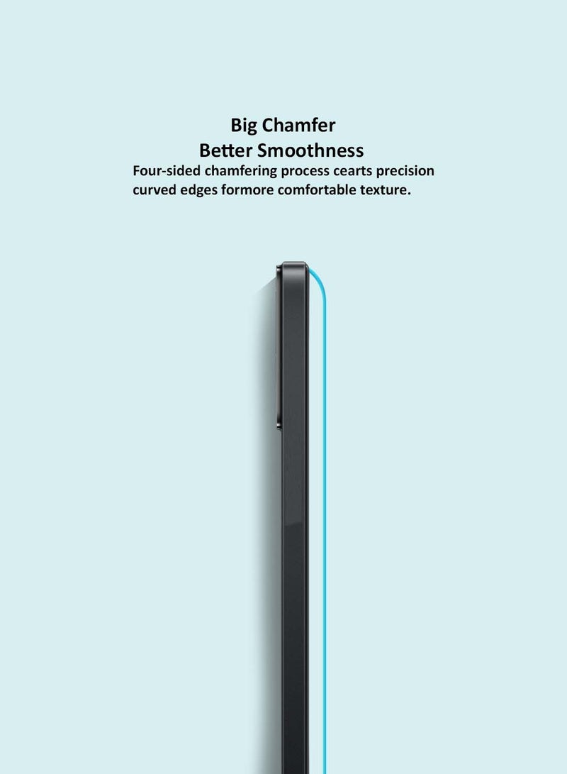 GMAX Xiaomi 14T / 14T Pro 5G 2024 GMAX Premium Series Curved Edges 9H 2.5D Tempered Glass Screen Protector - Clear - Image 5