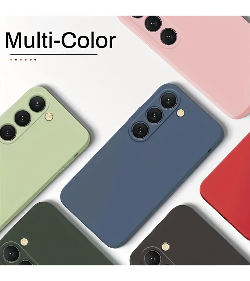 Light Green Phone Case with 2 Tempered Glass Screen Protector for Samsung Galaxy A35 - Image 1
