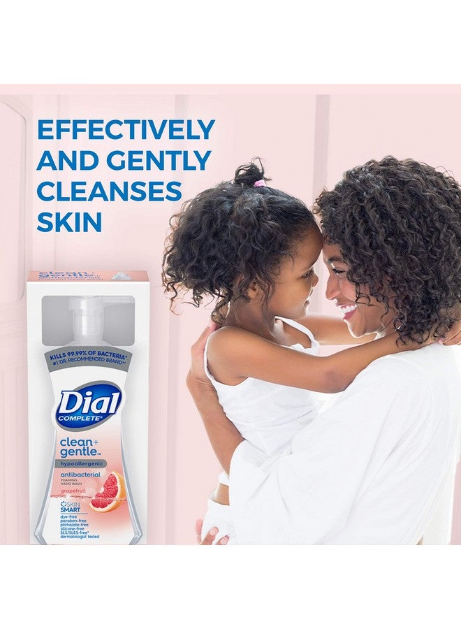 Dial Complete Clean + Gentle Antibacterial Foaming Hand Wash Grapefruit 7.5 Fl Oz 8 Count Case - Image 3