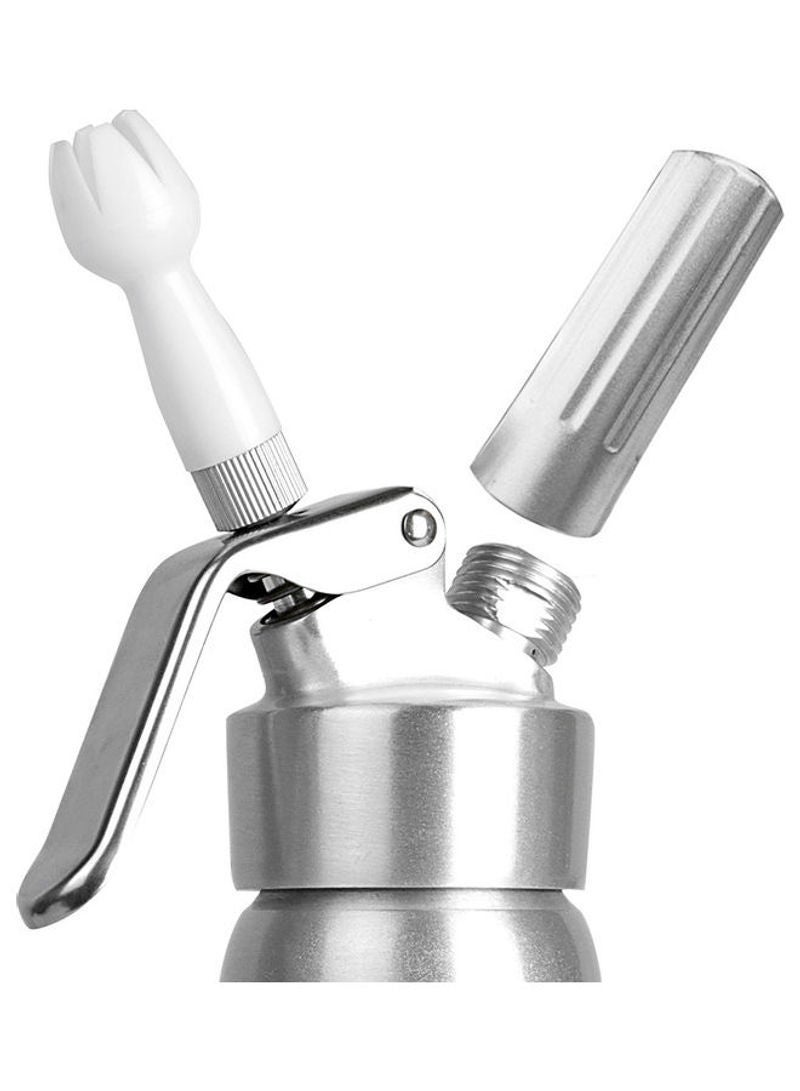 نيبمينينت ماكينة صنع الحلويات مزودة بماصة وكريمة مقاومة للتسرب فضي 31x9x9سم - Image 5