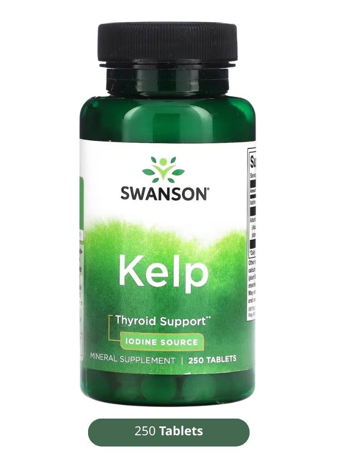 Swanson Kelp 250 Tablets - Image 1