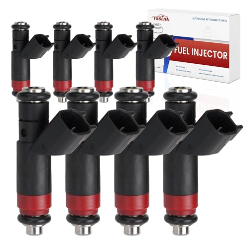 TSSLIIN Fuel Injectors Fits forDodge Durango 20042009 Ram 1500 20042008 Ram 2500 20042008 Ram 3500 20042008 forChrysler Aspen 20072008 57L V8 High Performance Inyectores OE FJ482 8pcs - Image 1