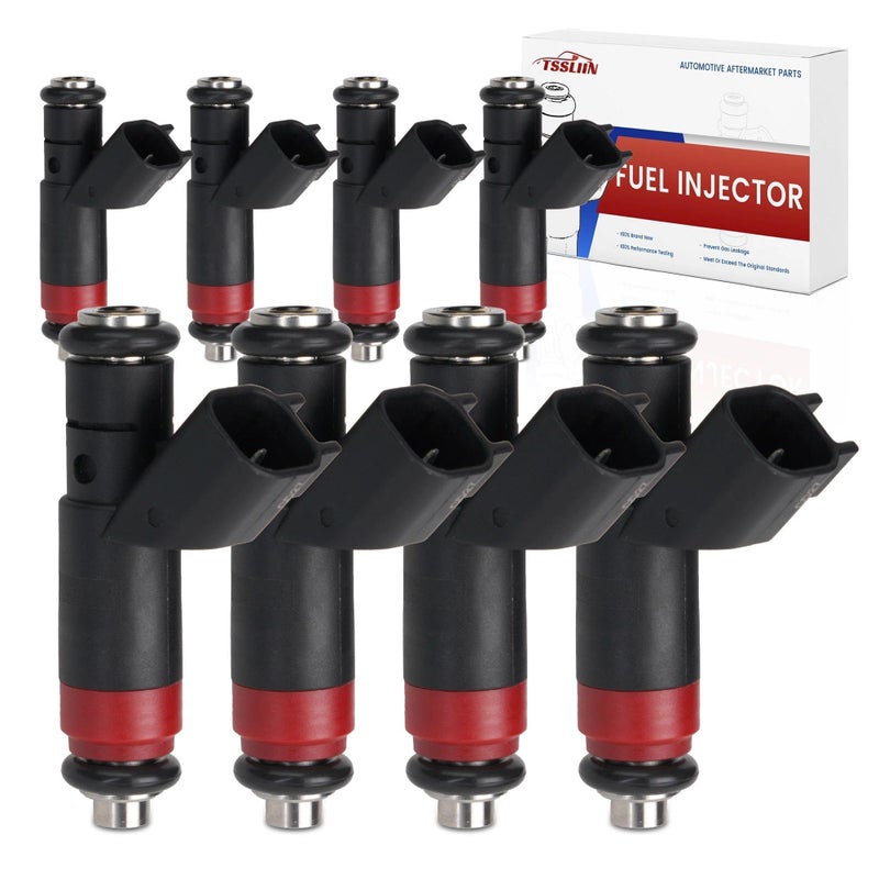 TSSLIIN Fuel Injectors Fits forDodge Durango 20042009 Ram 1500 20042008 Ram 2500 20042008 Ram 3500 20042008 forChrysler Aspen 20072008 57L V8 High Performance Inyectores OE FJ482 8pcs - Image 2