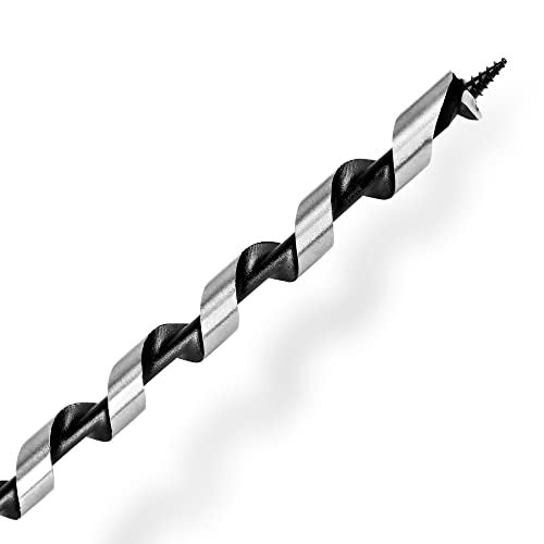 Masendelk Ship Auger Drill Bit 13 x 300mm (Slightly Larger Than 1/2 x 12 Inch), Wood Auger Bit with 11mm Hex Shank - Image 2