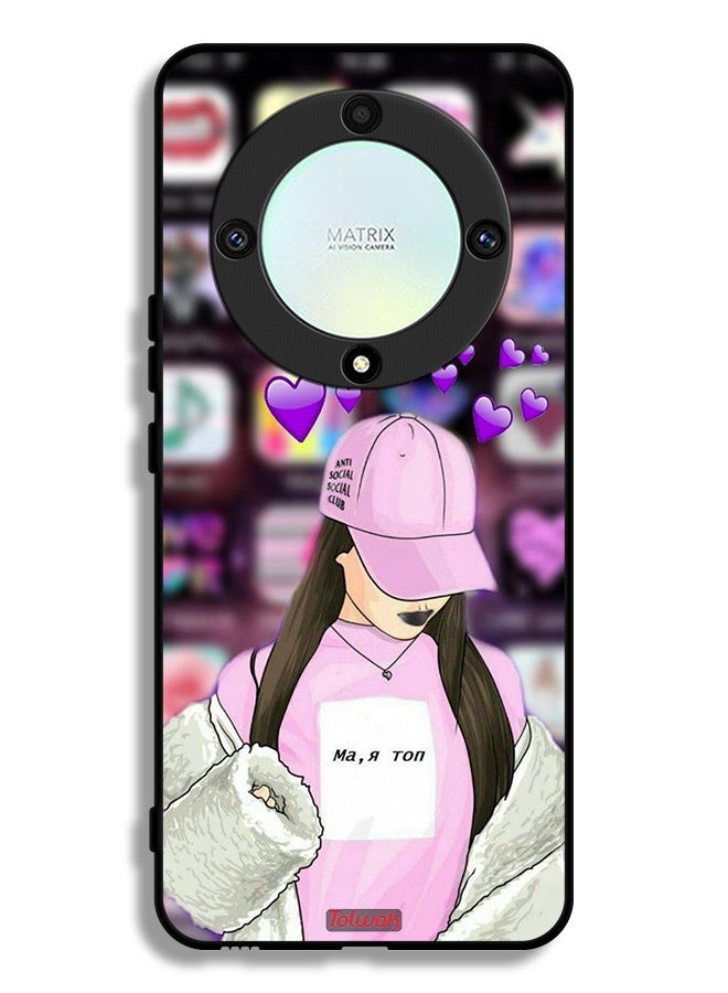 Tolwak Honor X9a Protective Case Cover Anti Social Club - Image 1