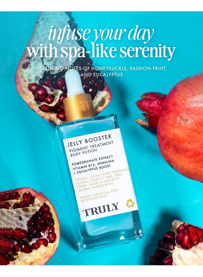 Truly رولي بيوتي جيلي بوستر لعلاج الصبغة وعلاج الندبات سريع الامتصاص لندبات حب الشباب للوجه والجسم، مرهم إزالة الندبات، مصل خفيف الوزن للندبات للاستخدام اليومي، 3.1 أونصة - Image 5