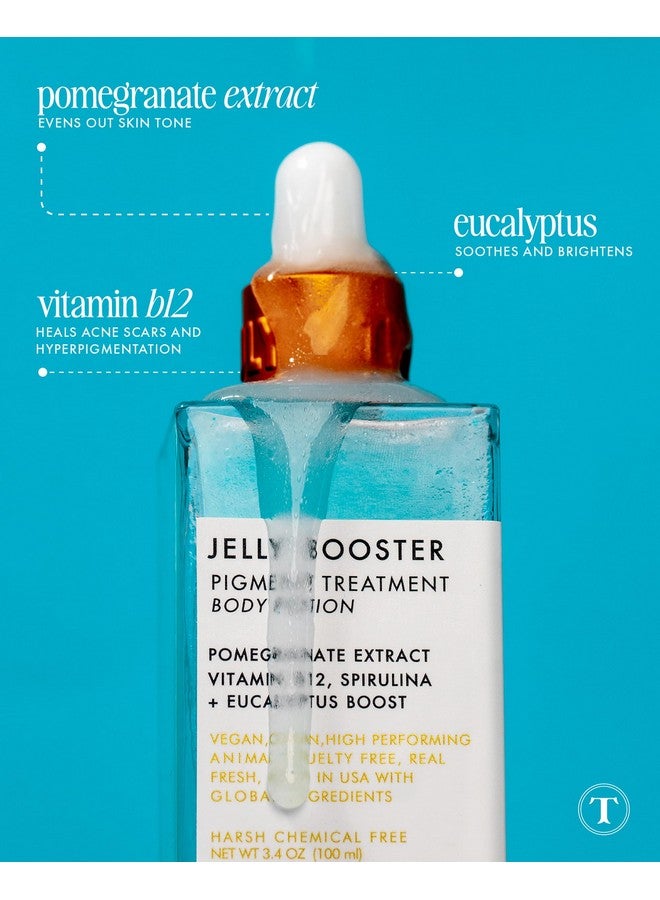 Truly رولي بيوتي جيلي بوستر لعلاج الصبغة وعلاج الندبات سريع الامتصاص لندبات حب الشباب للوجه والجسم، مرهم إزالة الندبات، مصل خفيف الوزن للندبات للاستخدام اليومي، 3.1 أونصة - Image 4