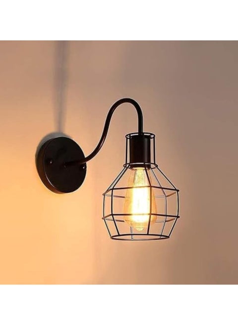 مصباح حائط بومب فيت - أسود 25x25x30 سم