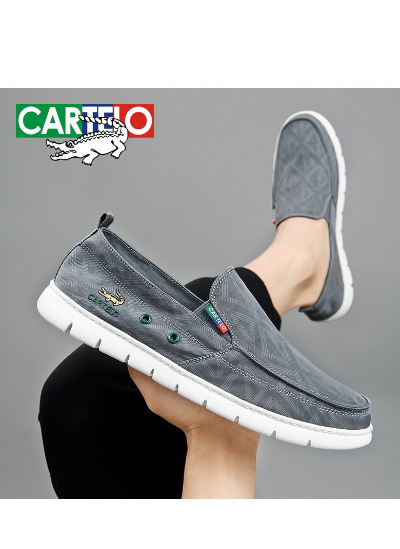CARTELO Men's Casual Low Top Trendy Board Shoes  - Image 5