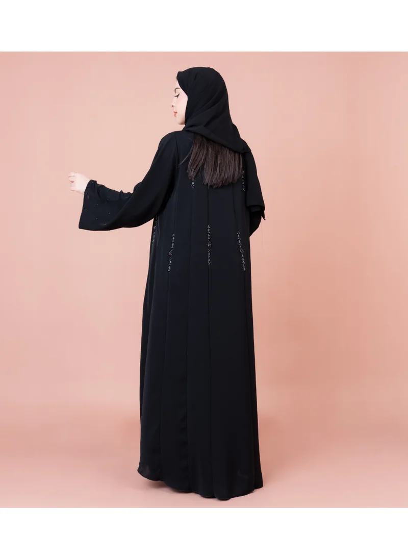IKKXA Embroidery Elegant Abaya
