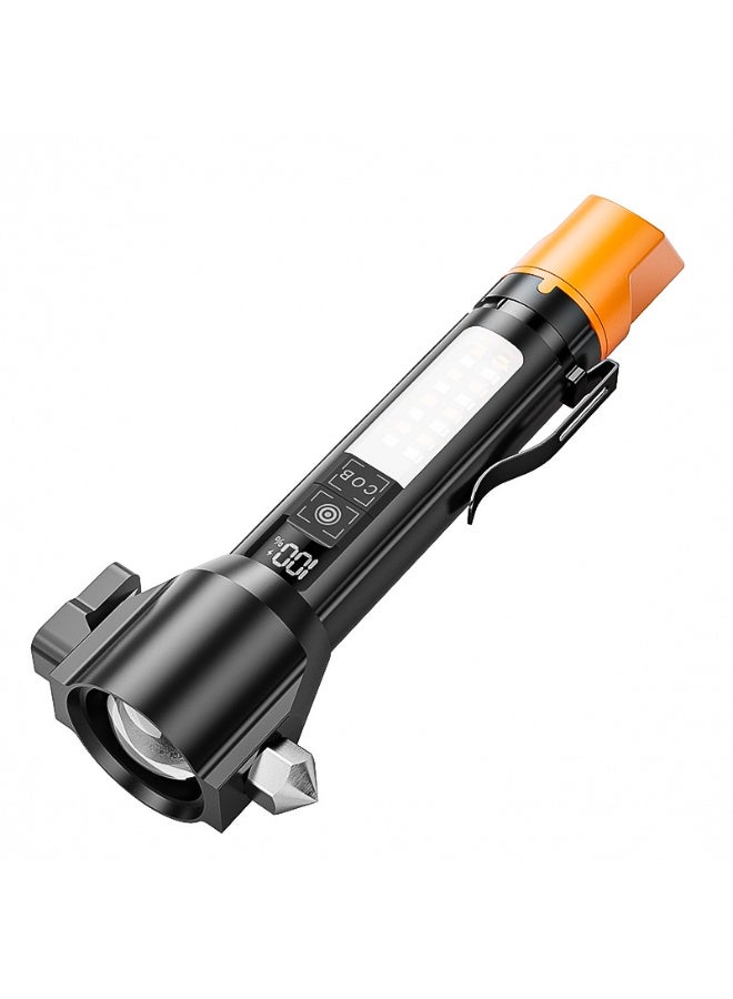 NIBEMINENT Long-Range Flashlight - Multi-Functional Outdoor Super Bright Torch