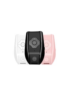 Bluetooth Remote Control Page Turner for Kindle App, TikTok, Camera Shutter, Music - Rechargeable Wireless Fingertip Video Controller with Stable BT 4.0 Connection, Compact Design (Black)