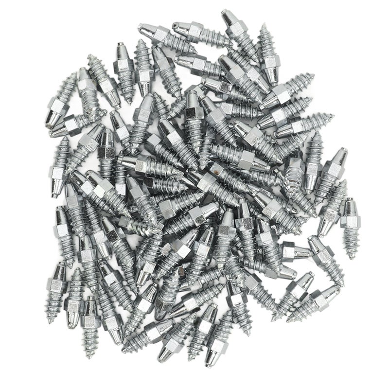 Tire Studs: Carbide Alloy & Steel Construction - Enhanced Traction Tire Spikes for Winter Driving Heavy Snow Conditions Car Truck ATV SUV Bicycle Motorcycle Tires - Image 5