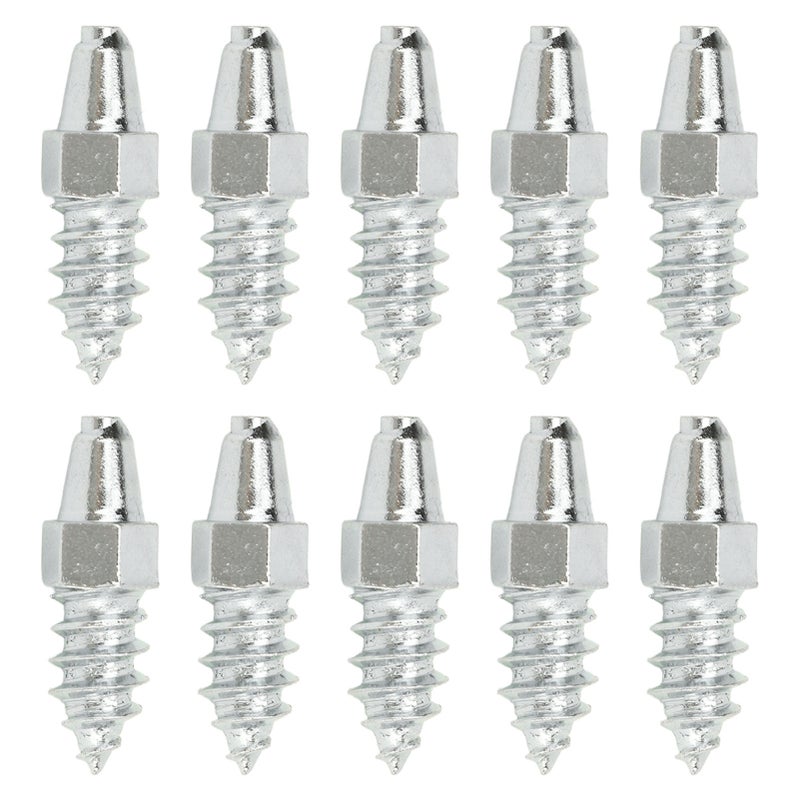 Tire Studs: Carbide Alloy & Steel Construction - Enhanced Traction Tire Spikes for Winter Driving Heavy Snow Conditions Car Truck ATV SUV Bicycle Motorcycle Tires - Image 4