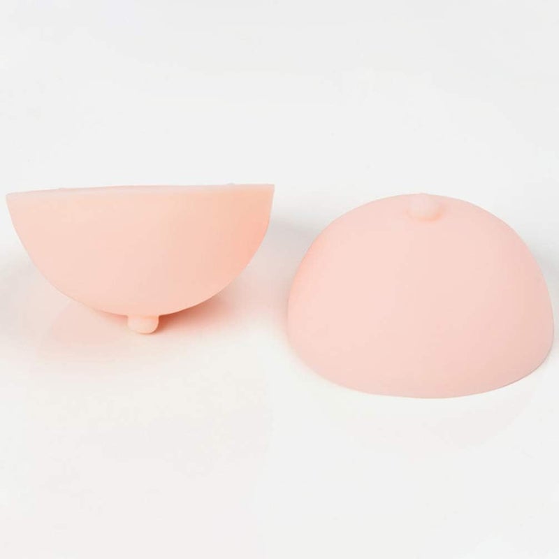comfrt Practice Skin Silicone Breast Plate Fake Boobs Mastectomy Prosthesis Silicone Breast Mold 3D Chest Tattoo Practical Tool for Crossdresser Transgender Costume - Image 3