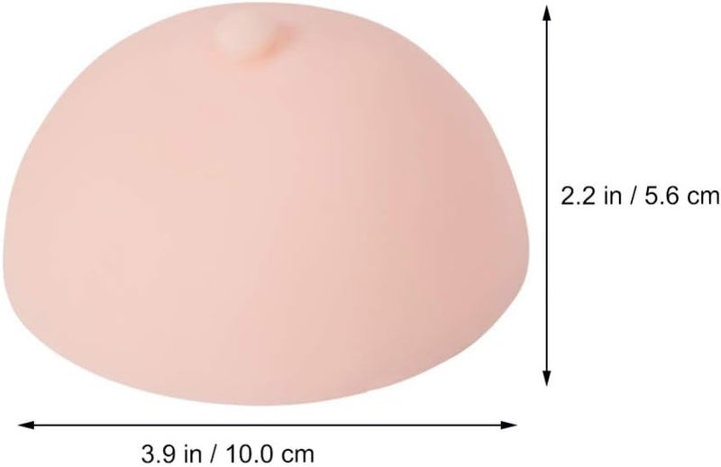 comfrt Practice Skin Silicone Breast Plate Fake Boobs Mastectomy Prosthesis Silicone Breast Mold 3D Chest Tattoo Practical Tool for Crossdresser Transgender Costume - Image 2