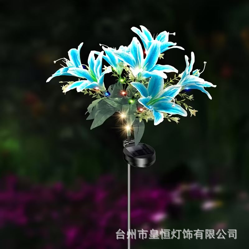Solar-Powered Outdoor Garden Lights - LED Landscape Decorative Lamp for Patio, Lawn & Yard