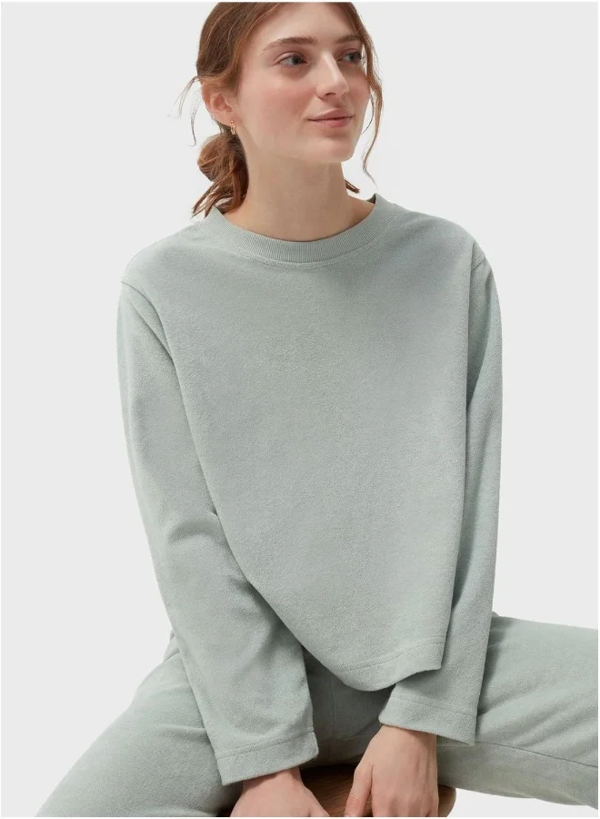 Ovs Fine Knit Pajama Top