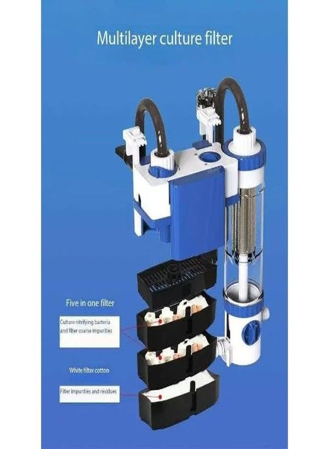 سان سان فلتر خارجي معلق لحوض السمك SunSun YBF 500 - Image 1