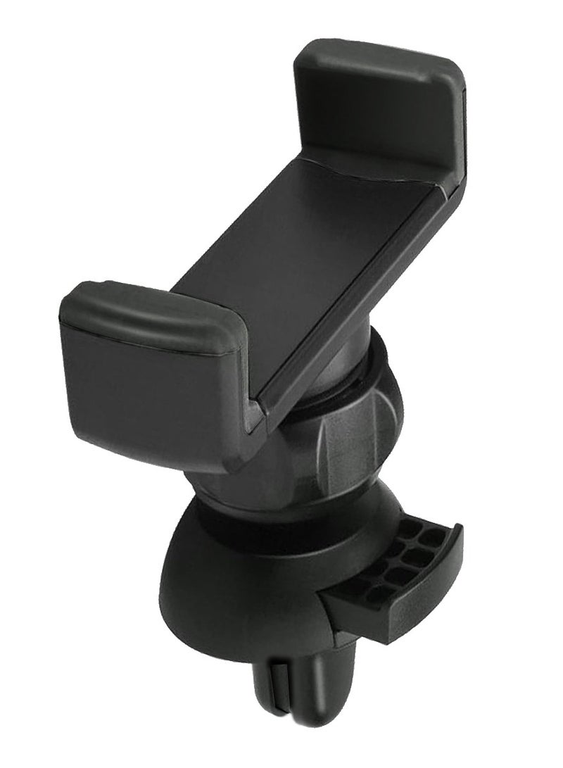 بودي حامل فتحة تهوية للسيارة للهاتف المحمول، يدور 360 درجة باللون الأسود - Image 5